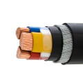 Электроэлектрический кабель с низким напряжением из ПВХ.